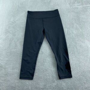 Zyia Active Leggings Floral Design High-Waist Blend For Women Size 20 4791